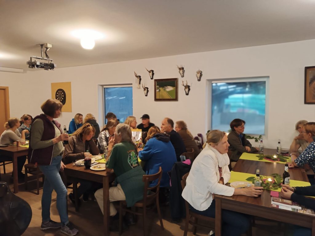 Kaja Stührenberg: "Meet & Greet" nach dem öffentlichen Training